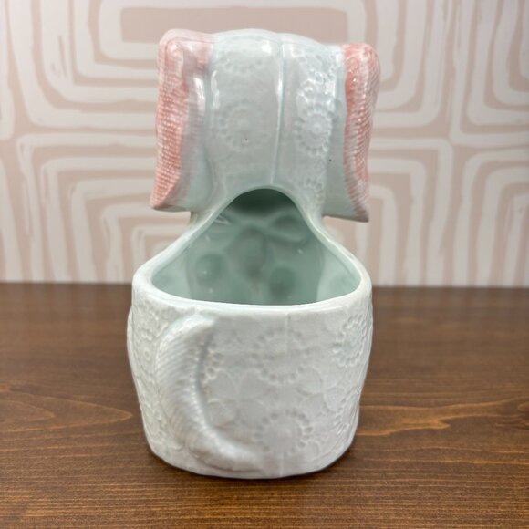 Vintage Relpo Dog Planter Ceramic Puppy Vase Kitsch Nursery Decor for Dog Lovers - Picture 6 of 16